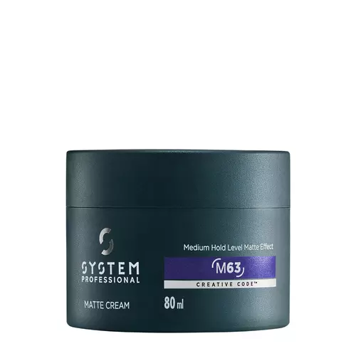 System Professional Man Matte Cream M63 80ml