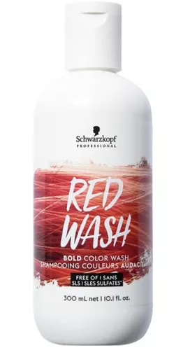 Schwarzkopf Professional Bold Color Wash 300ml Red Wash
