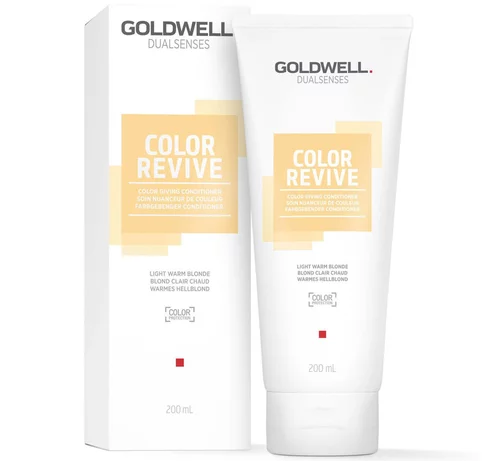 Goldwell DS Color Revive Color Giving Conditioner 200ml Light Warm Blonde
