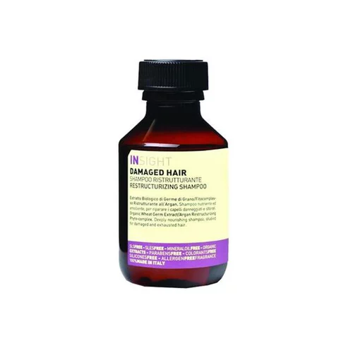 Insight Damaged Hair Restructurizing Shampoo 100ml