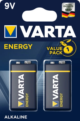 Varta Energy 9V Blister 2 stuks