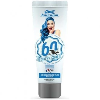 Hairgum Sixty's Color 60ml Flash Blue
