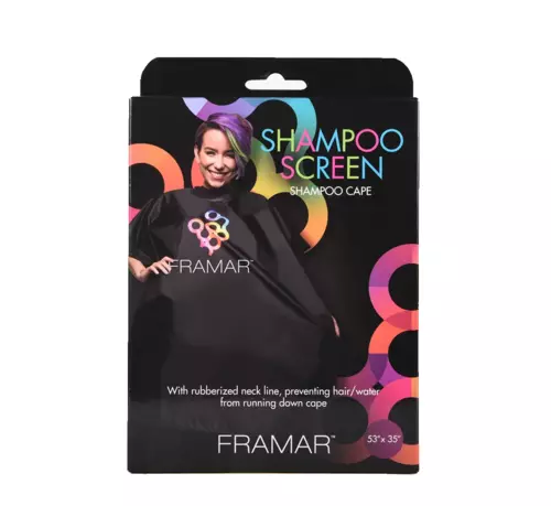 Framar Shampoo Screen Hairdressing Gown