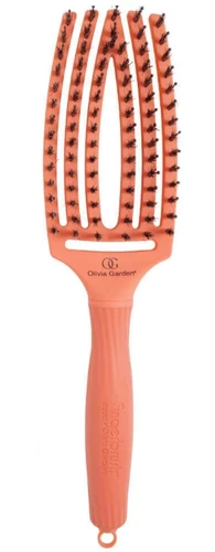 Olivia Garden Fingerbrush Combo Coral Medium