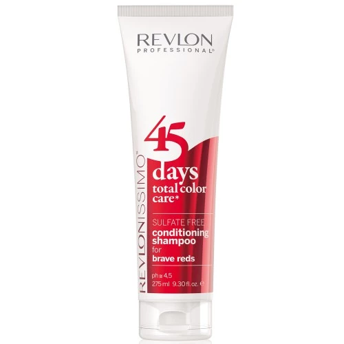 Revlon 45 Days 2 IN 1 Shampoo & Conditioner 275ml Brave Reds