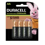 Duracell Recharge Ultra AA 4 pieces